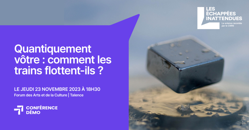 Quantiquement vôtre : comment les trains flottent-ils ? | Conférence démo