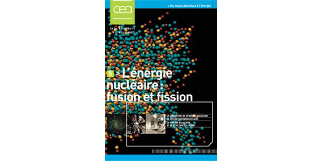 couverture livret pédagogique l’énergie nucléaire fusion et fission