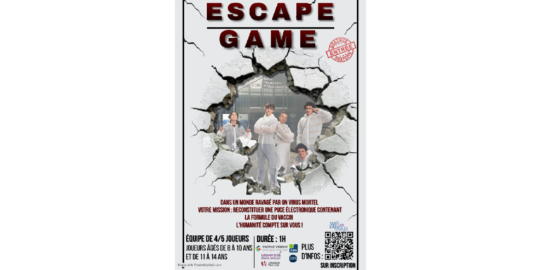 affiche escape game c2n